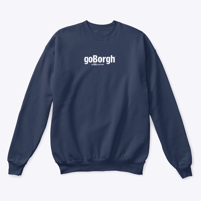 goBorgh brand unisex sweatshirt
