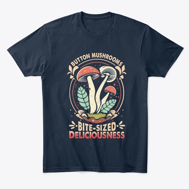 Button Mushroom T-Shirt