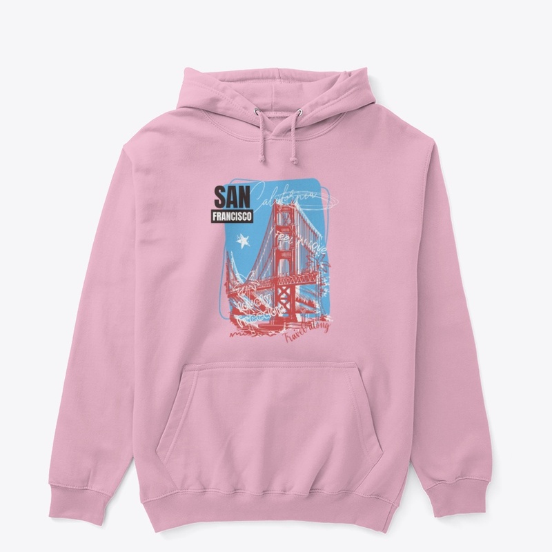 Stylish San Francisco Graphic Streetwear