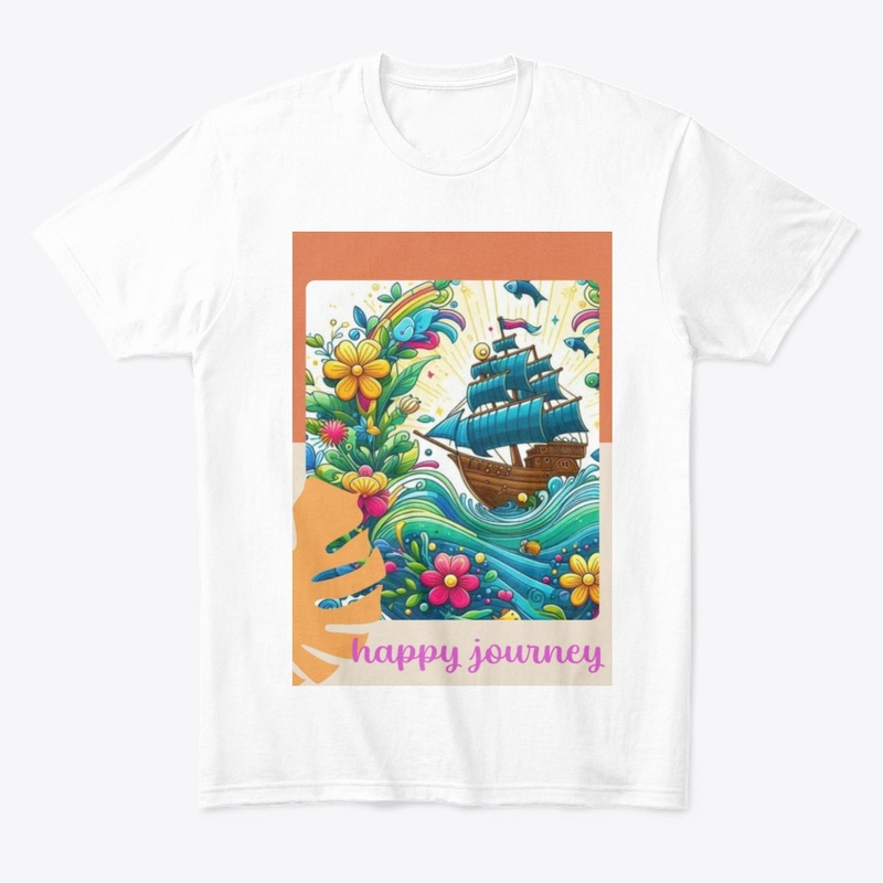 "ship dancing on the water"