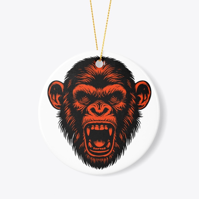 Bold Chimpanzee Graphic