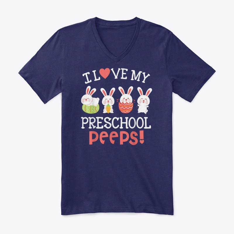 I Love My Preschool Peeps Shirt