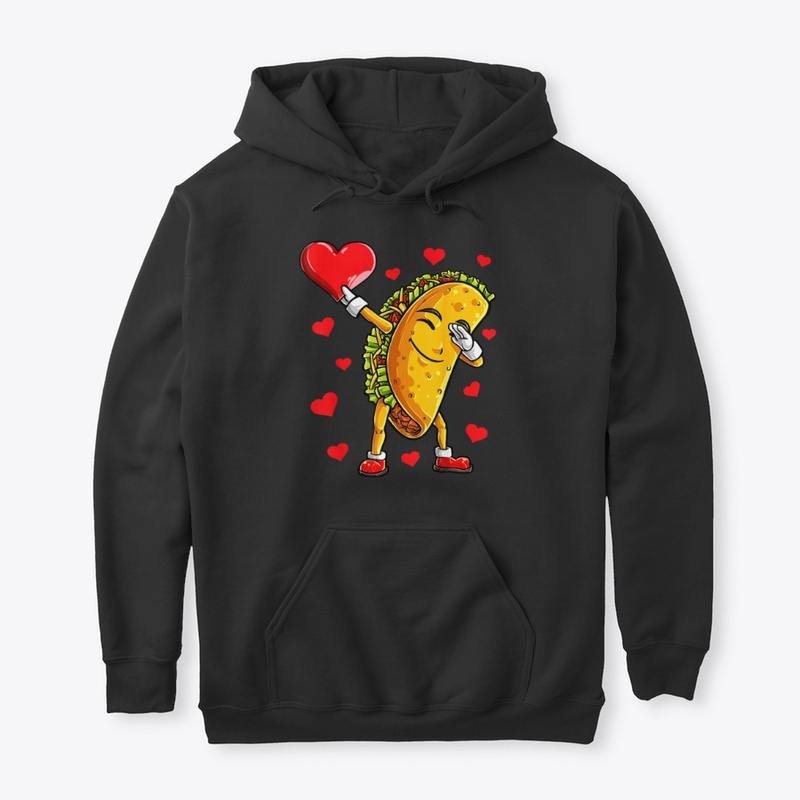 Dabbing Taco Valentines Day
