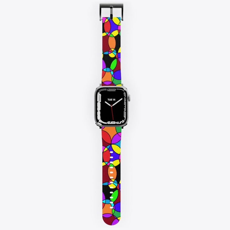 Colorful circles Design phone case,bands