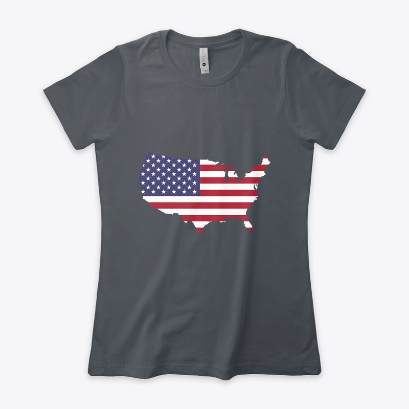 American Flag Tee - 4th of July!