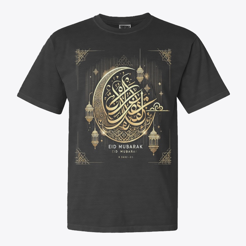 Eid Mubarak Arabic Calligraphy | tshirt