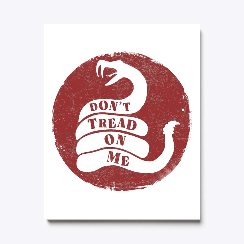 DONT TREAD ON ME RED SUN