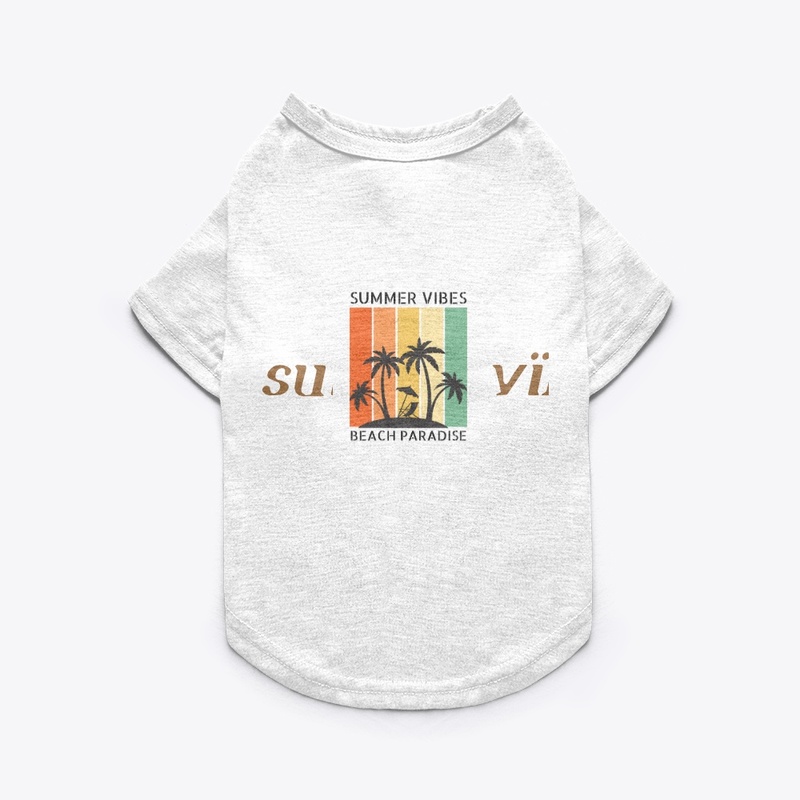 Summer vibe t-shirt and hoodie.