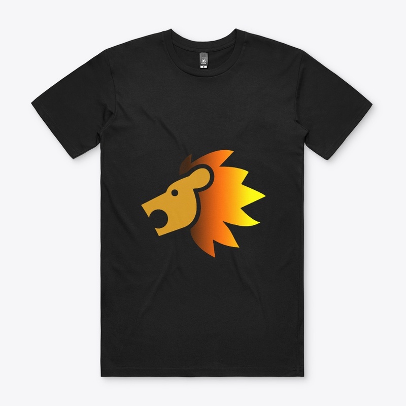 Lion T-shirt for fearless people.