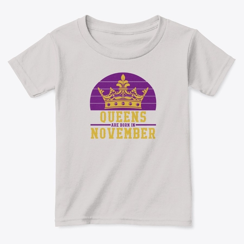Queens are born in November Retro