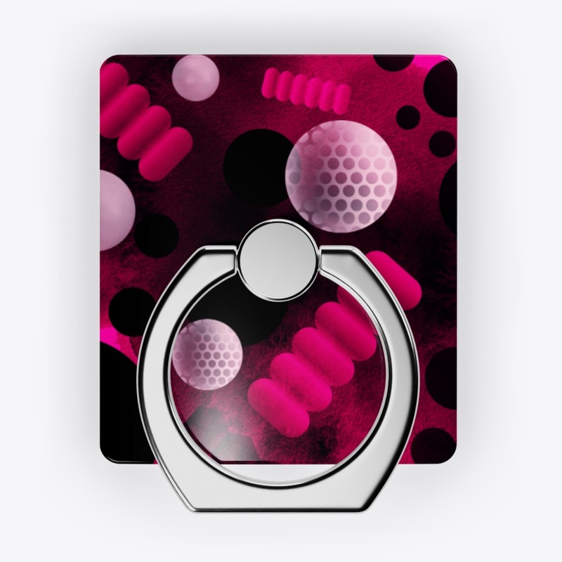 Pinks and Black Abstracts