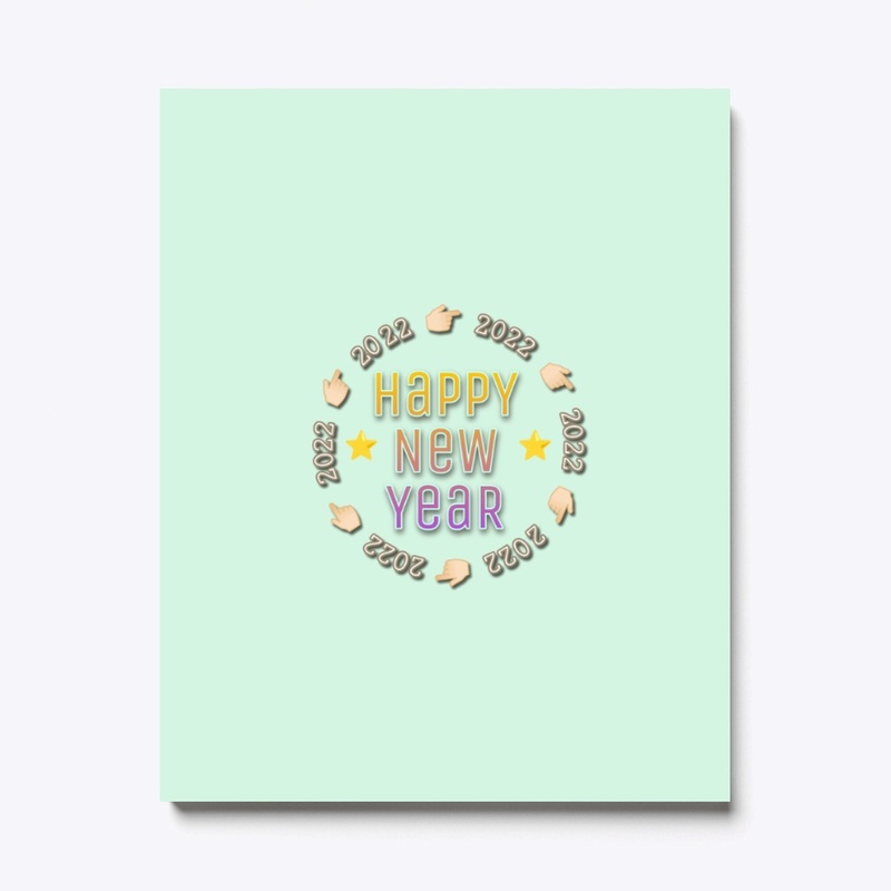 New year sticker