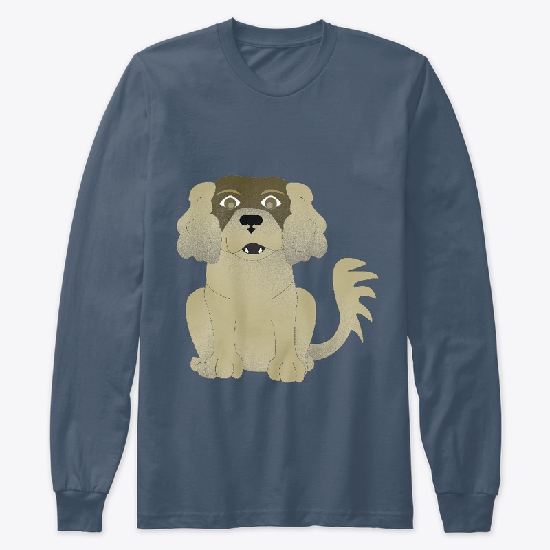 Happy Sitting Spaniel