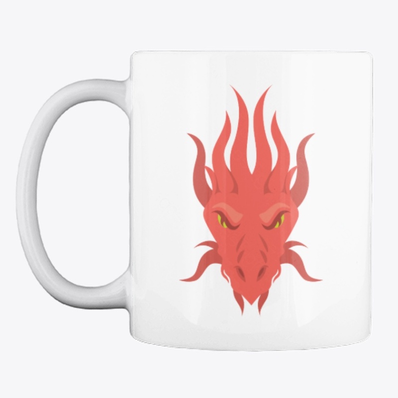 Pink Dragon Face