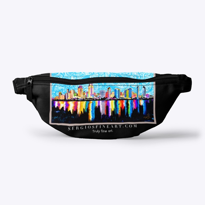 San Diego Skyline art