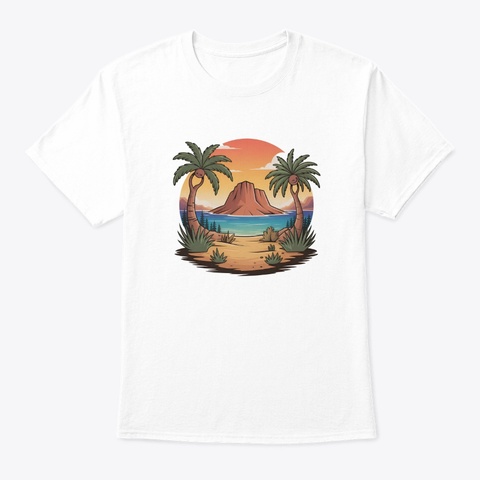 Island Palms  White Kaos Front