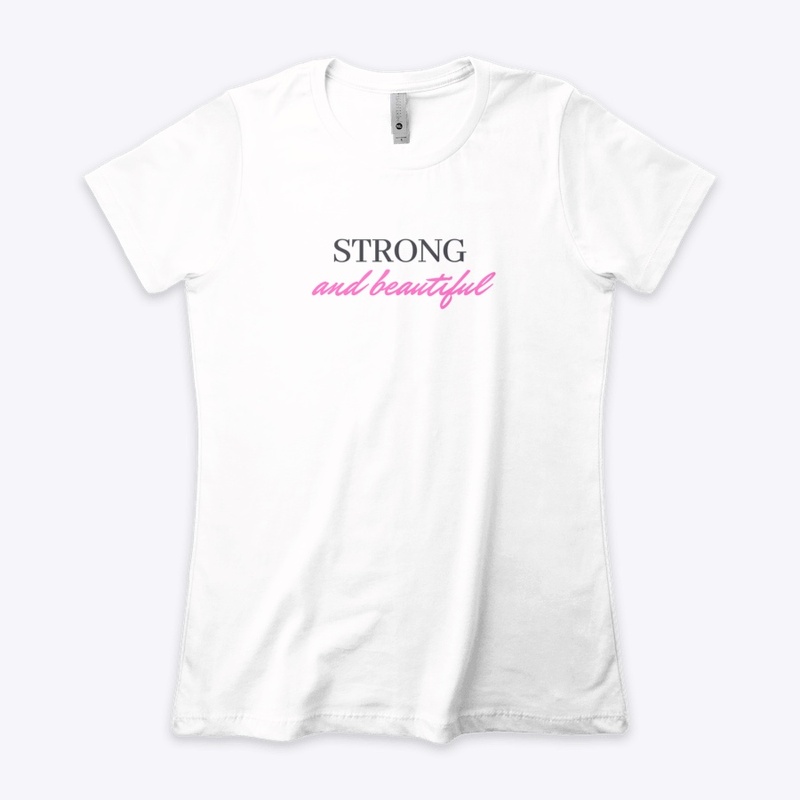 Strong and Beautiful Boyfriend T-shirt 