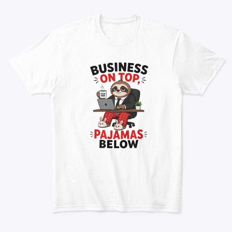 Business On Top Pajamas Below