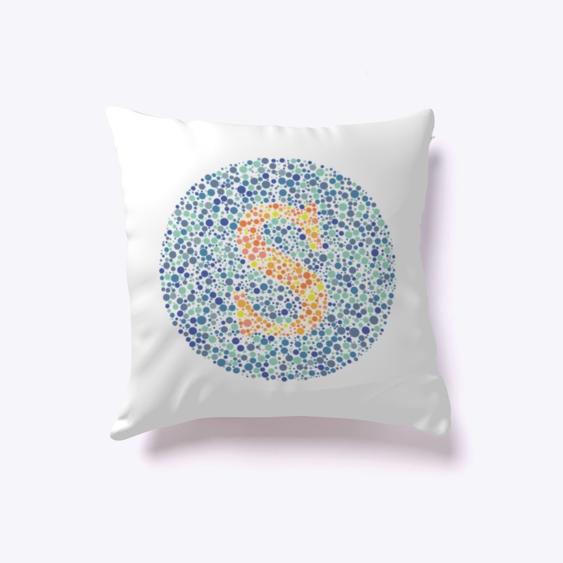 “S” Eye Test Letter Circle