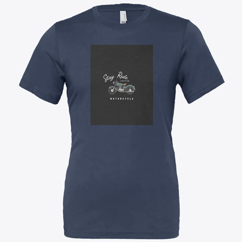"Stay Ride Custom Motorcycle T-Shirt