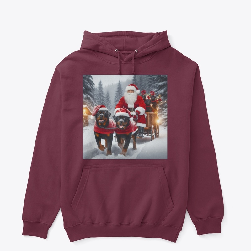 Rottweilers and Santa