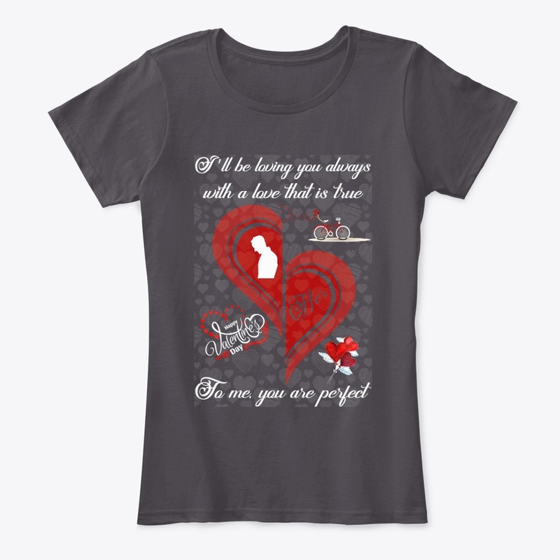 Valntines Couple T Shirt Female Part