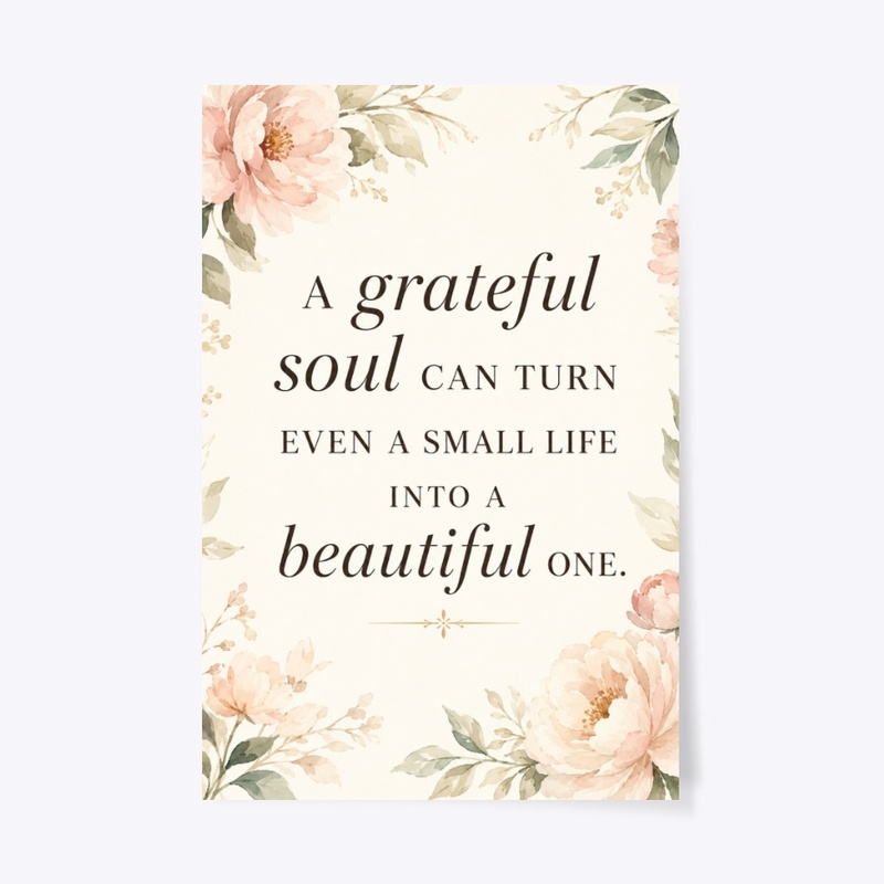 Grateful Soul Floral Art
