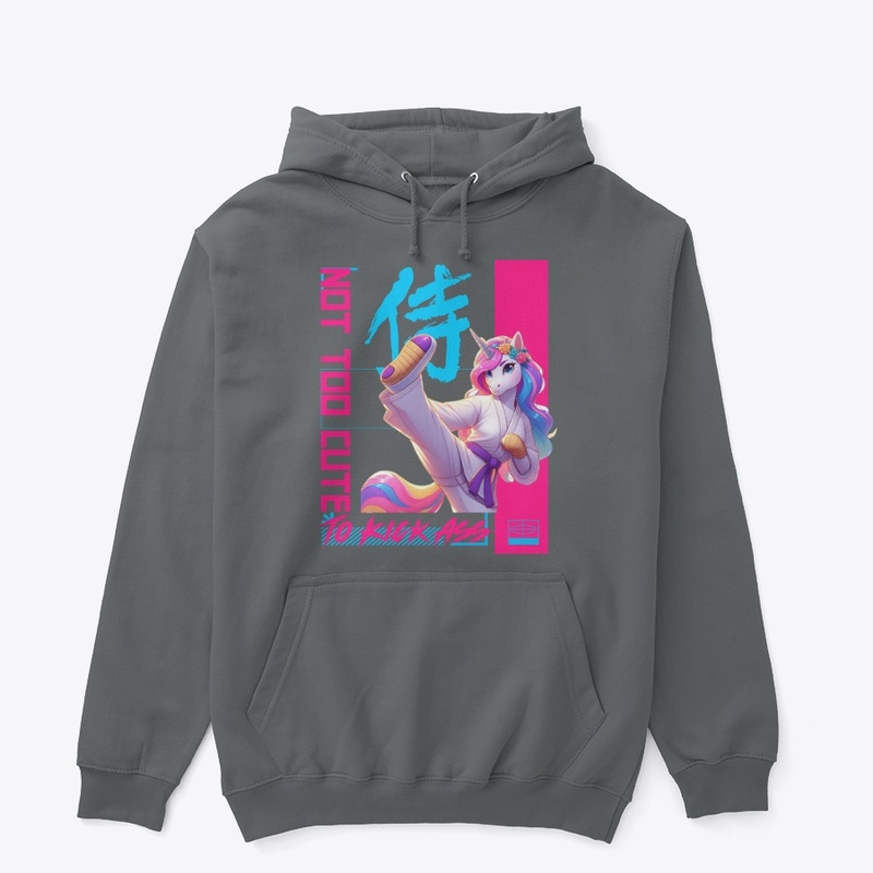Karate Girl Shirt -Not Too Cute to Kick 
