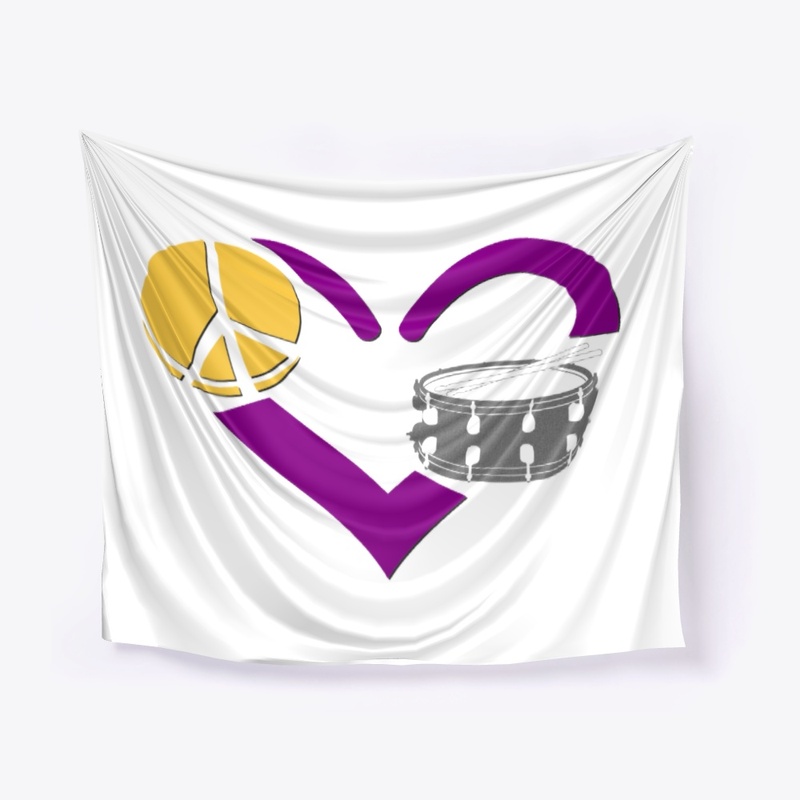 Peace - Love - Snare Drum
