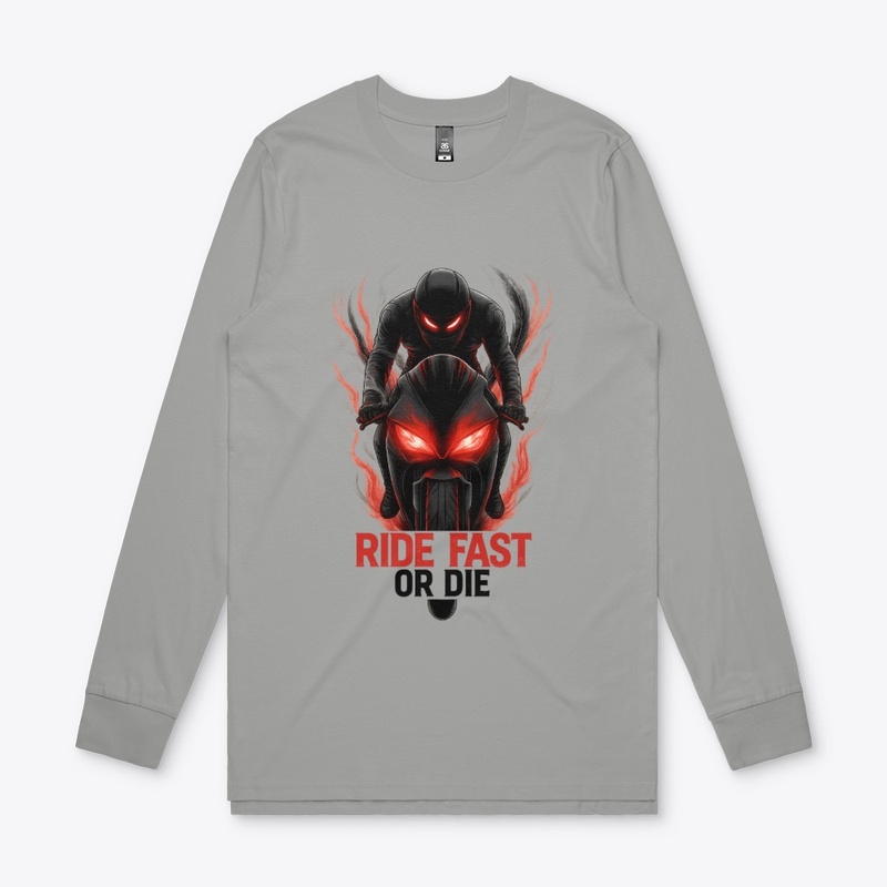 Dark Rider – Ride Fast or Die T-Shirt