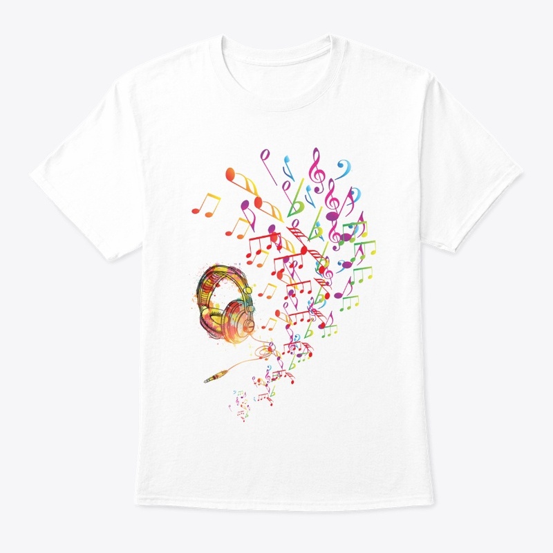 Casual tshirt,multiple music element