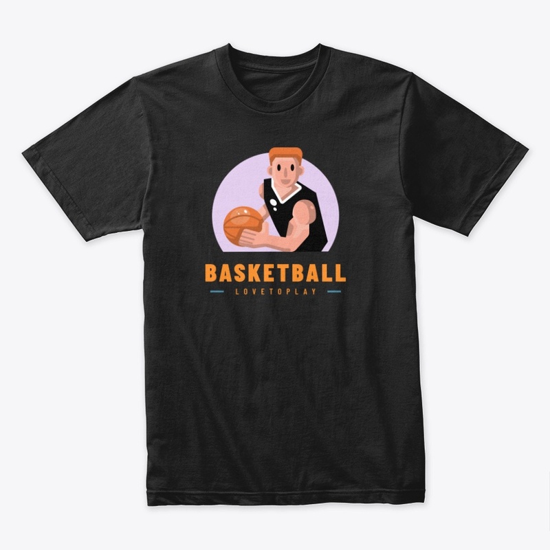Love to play basketball tshirts
