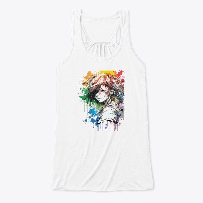 Anime Graffiti Girl 