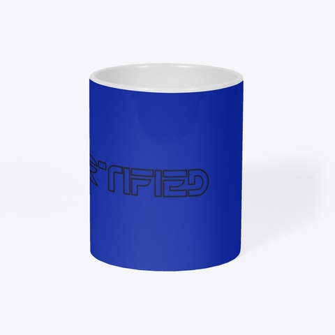 Certified Mug Vol.1 Font 1 Royal Blue Camiseta Right