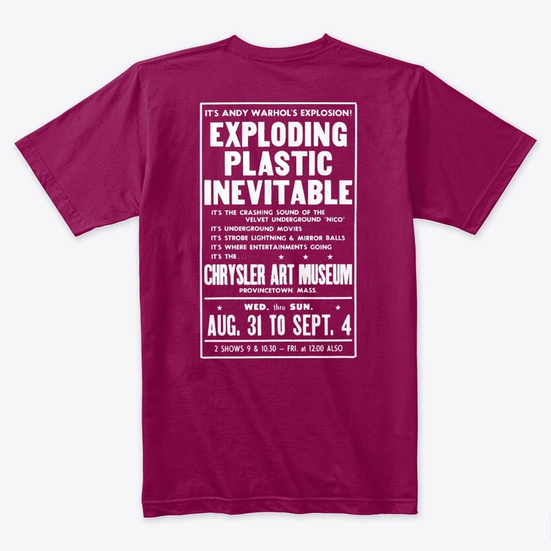 Exploding Plastic Inevitable Tee (wht)
