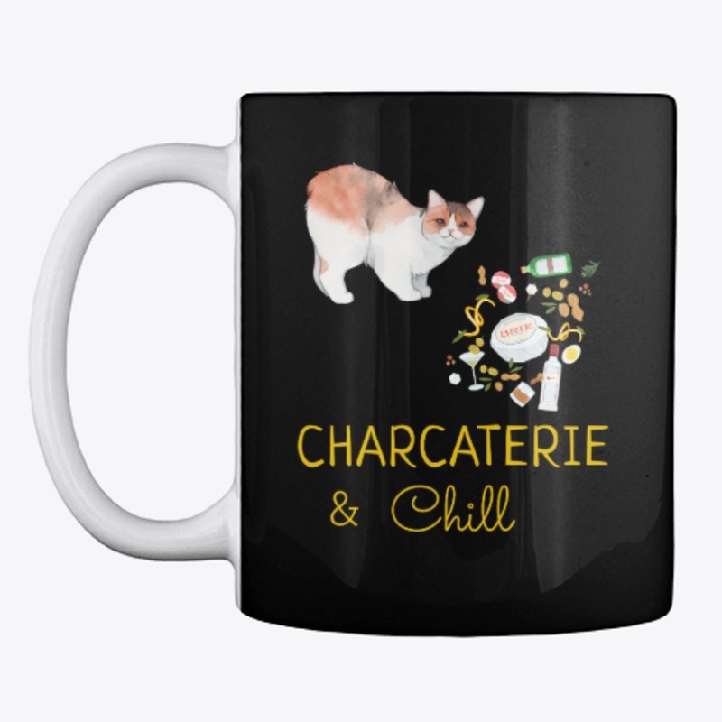 Charcaterie & Chill Design | Cat Tee