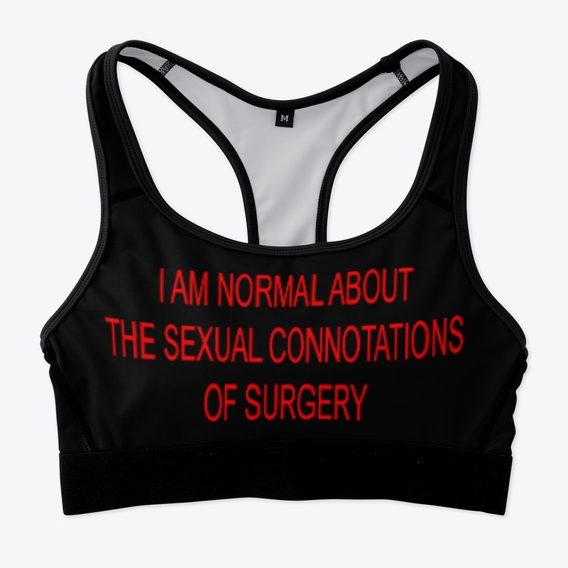 i am normal sports bra