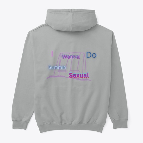 I Ain’t Wit Da Mood Swings  Sport Grey T-Shirt Back