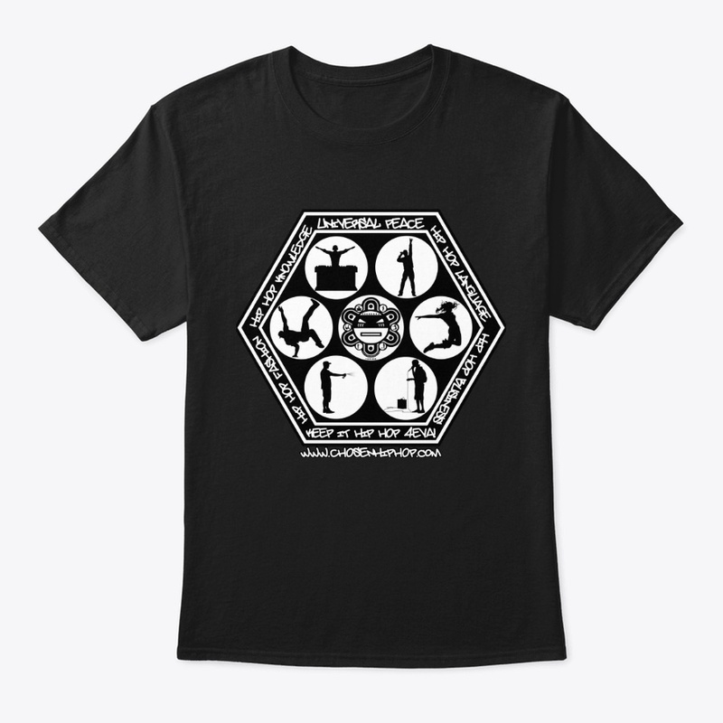 Chosen Hip Hop Logo BW
