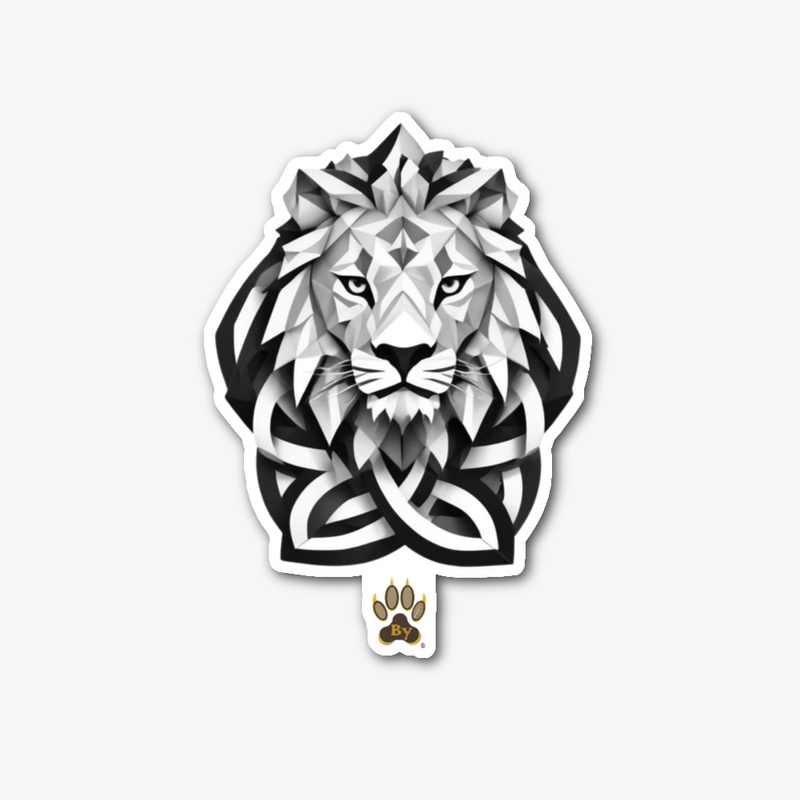  Custom By BRAVY origami LION symbol