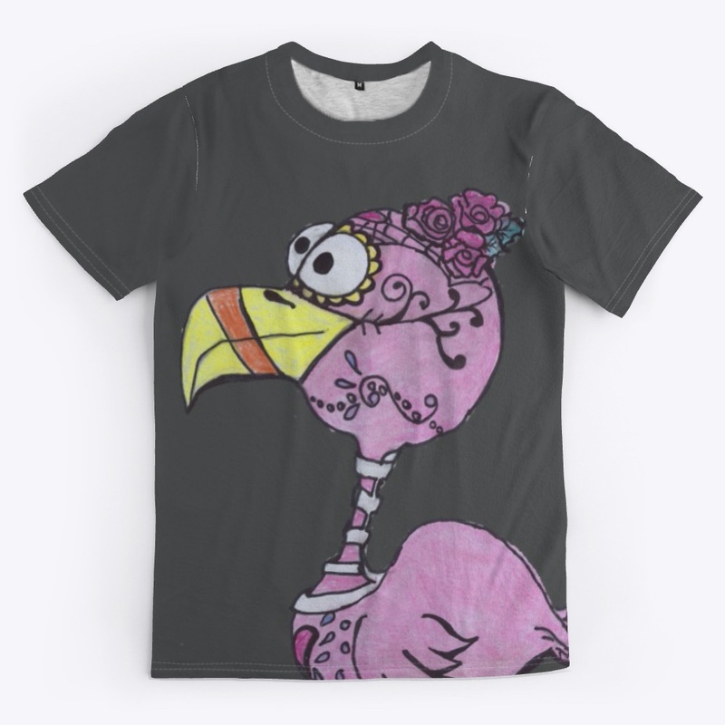 Dia De Los Muertos Flamingo aparel