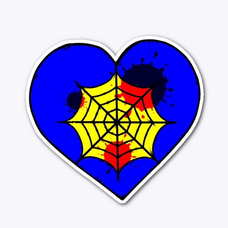 Horror Heart (Blue/Yellow)