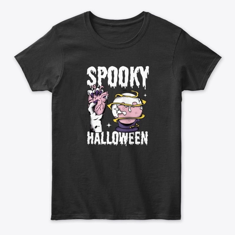 spooky halloween day skull