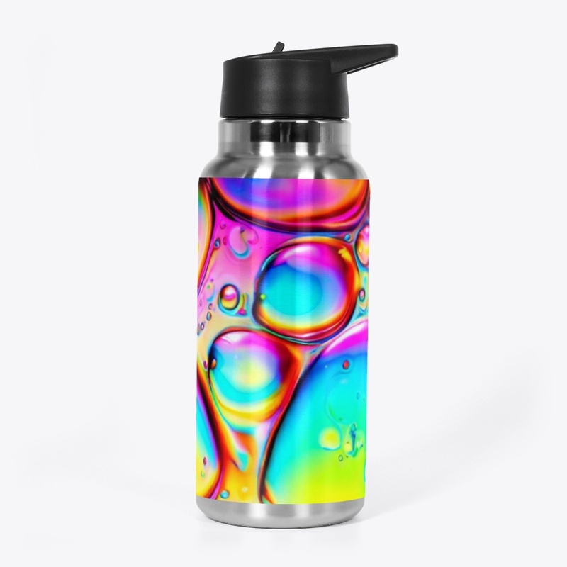 The Colorful Water Bottle