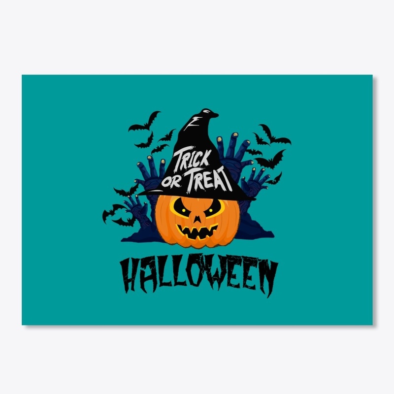 Trick or treat - pumpkin