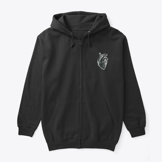 【Lサイズ】　GuruGuru Heart Zip HoodieBrown Chrome Hearts Zip Hoodie - Size L
