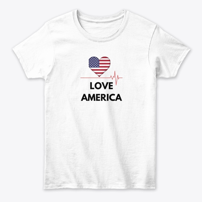 Love America Tee - Independence day Tee!