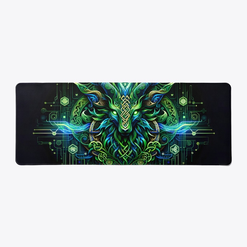 Cybernetic Celtic Stag