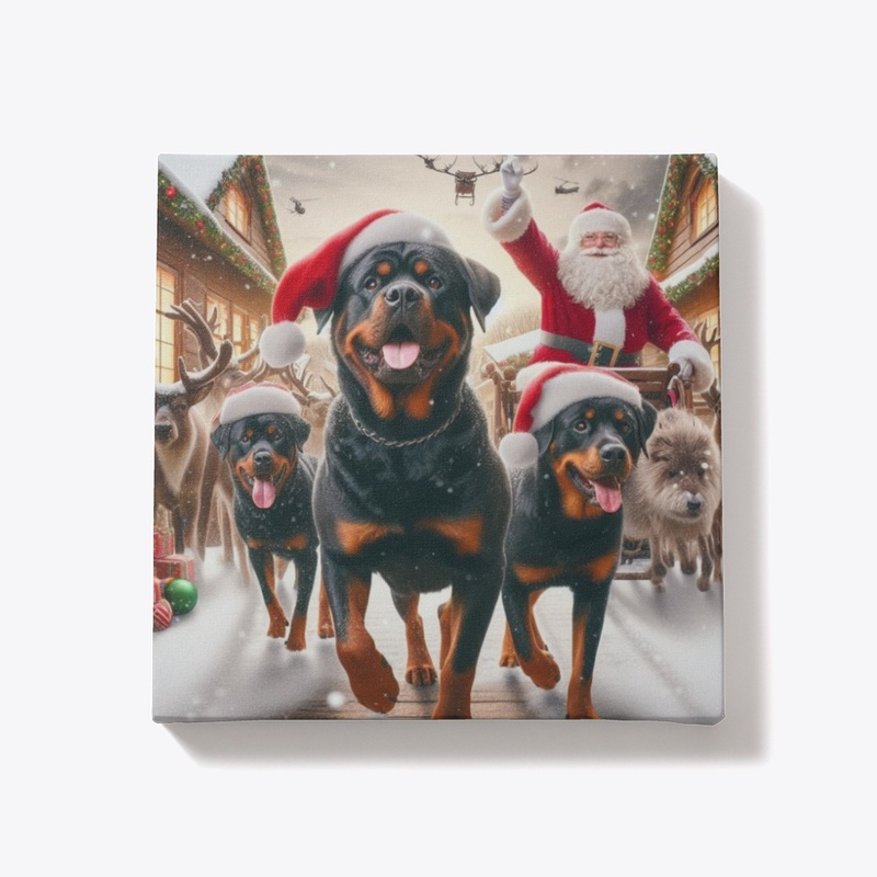 Rottweiler Christmas Joy