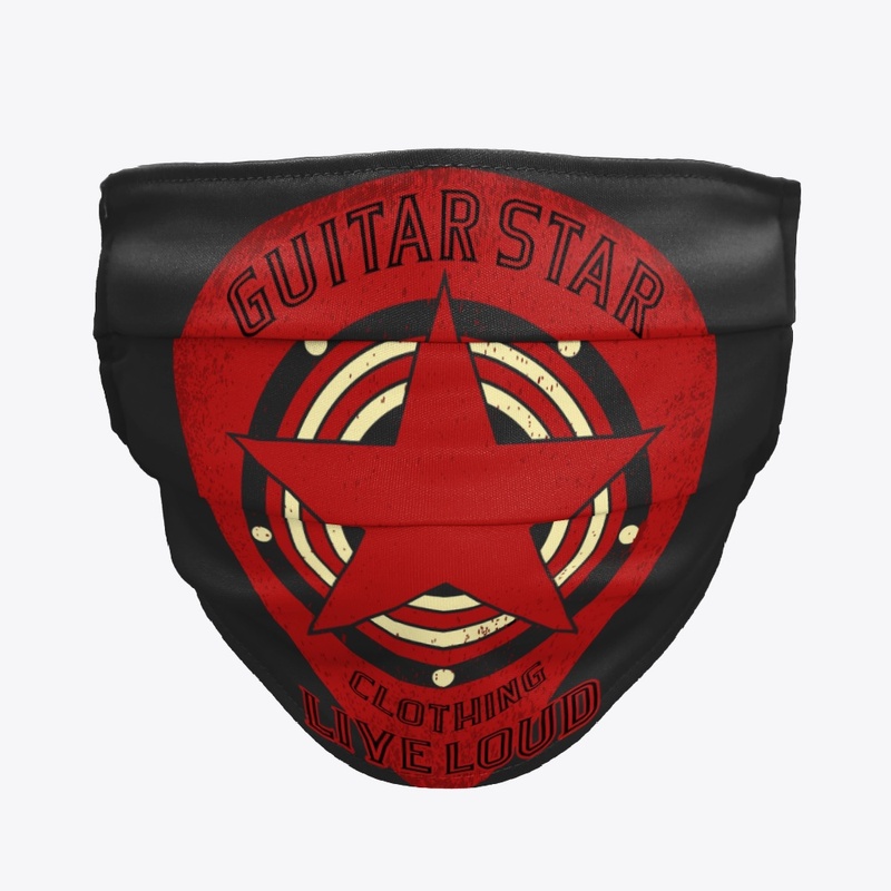 Red Star and Bullseye Band Pin